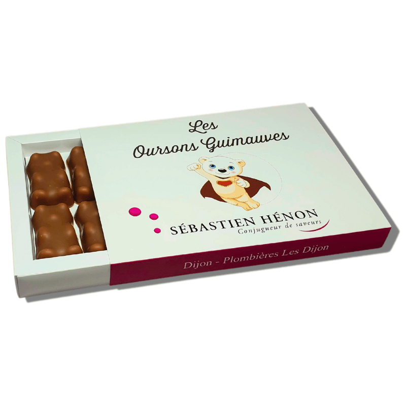 Ourson guimauve Chocolats BTQ ourson- 8- L : Sébastien Hénon