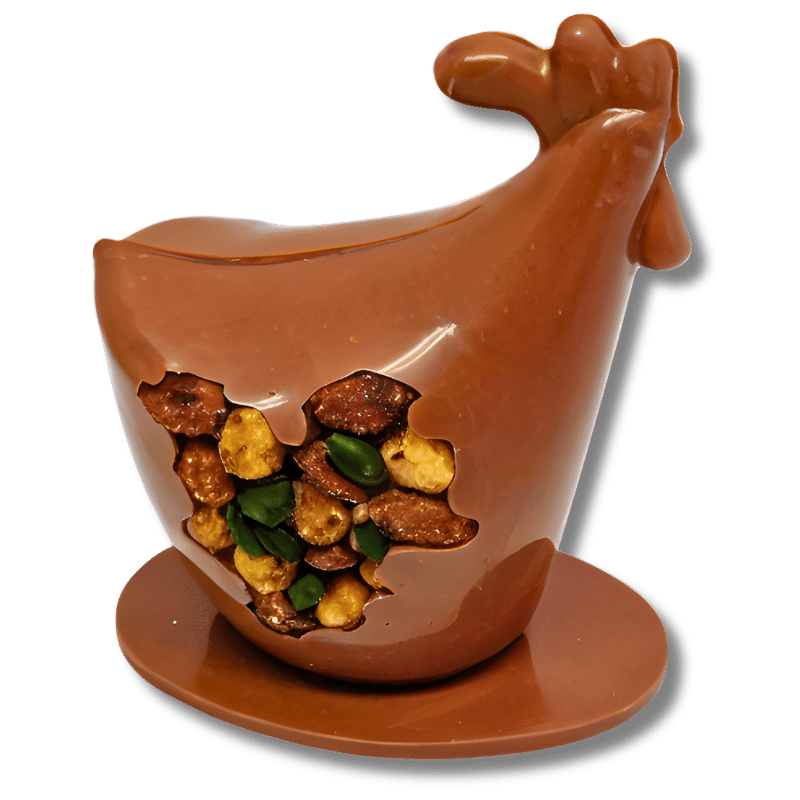 Poule grignotage - Chocolat lait