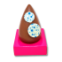 Oeuf Bulle petit modèle - Chocolat lait